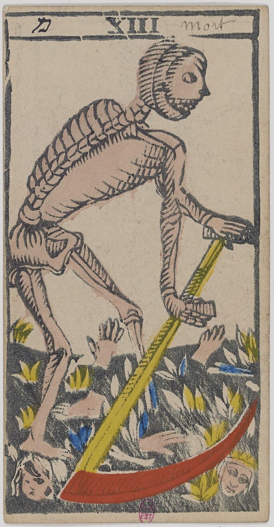 L'Arcane sans nom, arcane XIII du tarot de Marseille
