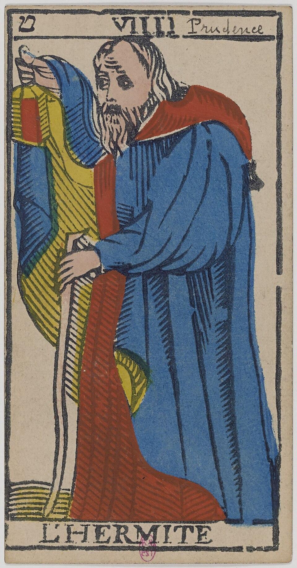 L'Hermite, arcane VIIII du tarot de Marseille