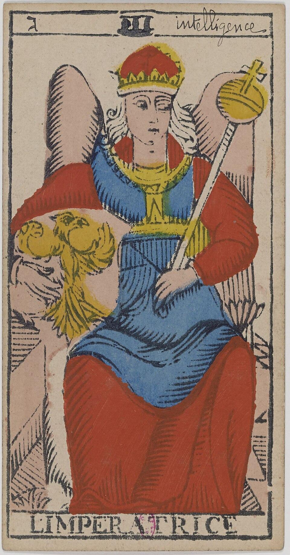 L'Impératrice, arcane III du tarot de Marseille